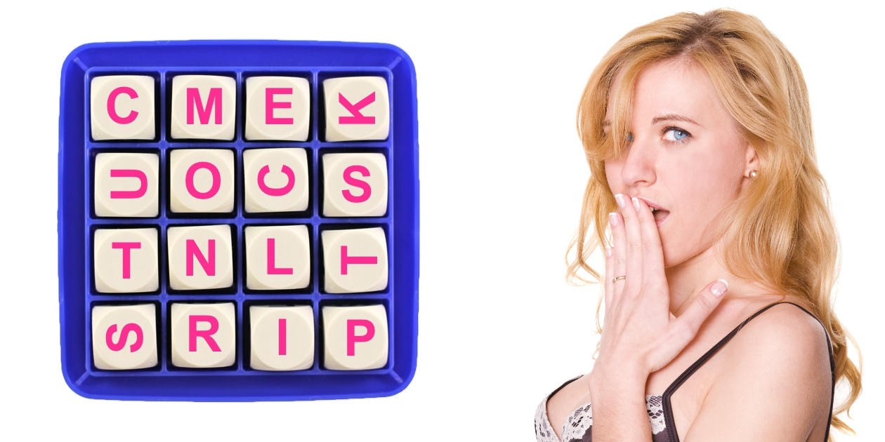 Talking Dirty Boggle Rules Make Fun Word Games For Adults Games For 